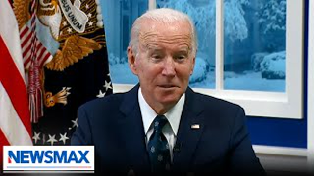 President Biden contemplates the price of beef at his makeshift White House