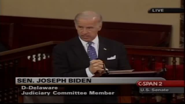 In 2005, Biden Warned Future Dem Majority Against Nuclear Option On Filibuster: "Naked Power Grab"