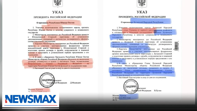 Putin's Ukraine decree nearly identical to this one | Wake Up America