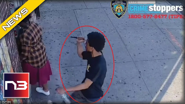 Man With Black Knife Runs Behind Teenage Girl, Her Reaction Is SHOCKING