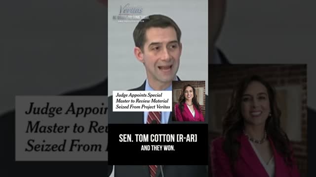 Thank you Senator Tom Cotton #VeritasRaids
