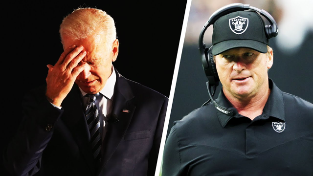 " Nervous Clueless PU**Y " Jon Gruden Called Out Biden In Leaked Emails