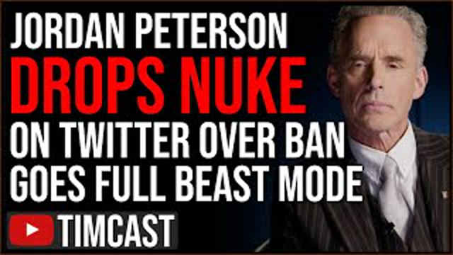 Jordan Peterson DROPS NUKE On Twitter Over Suspension Saying He'd Rather Die Then Delete The Truth