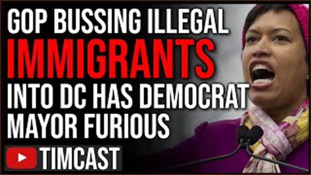 Democrat Mayor LOSES IT As Illegal Immigrants From Flood DC, GOP Plan Works As Biden IGNORES Problem