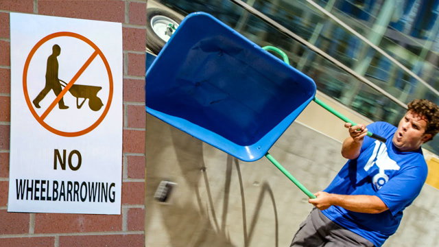 WheelBarrow Parkour [Mockumentary]
