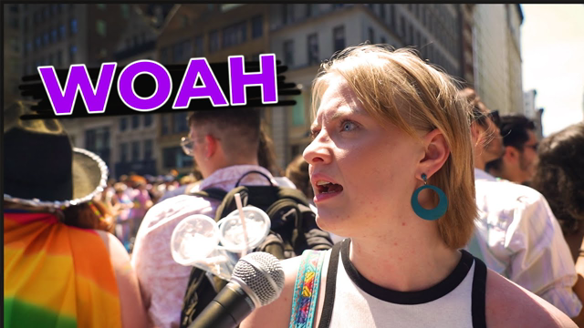 Gay Pride Attendees Struggle To Define The Word "Queer"