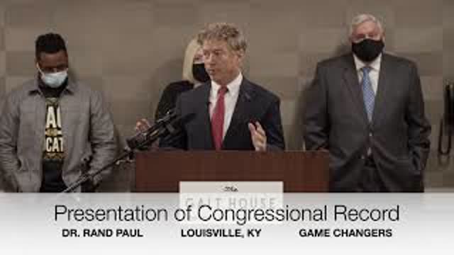 Dr. Paul Honors Chris II X and Game Changers