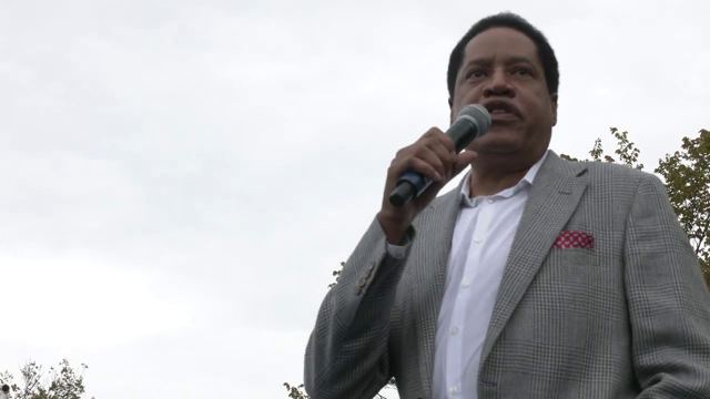 Larry Elder  at  BLEXIT BACK THE BLUE Wash. D.C.