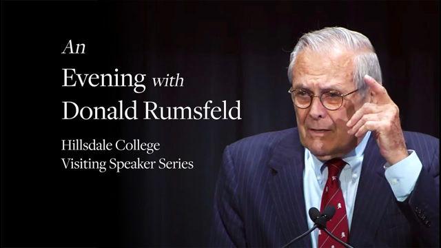 An Evening with Donald Rumsfeld