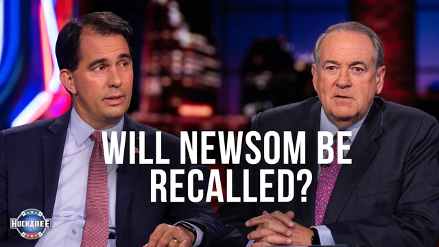NEWSOM Faces Recall Vote; Will He Make It? | Recall Survivor Scott Walker Weighs In | Huckabee
