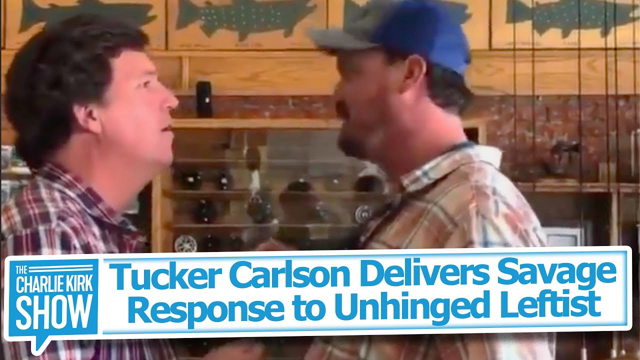 Tucker Carlson Delivers SavageResponse to Unhinged Leftist