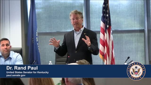 Dr. Rand Paul Visits Cold Spring, Kentucky