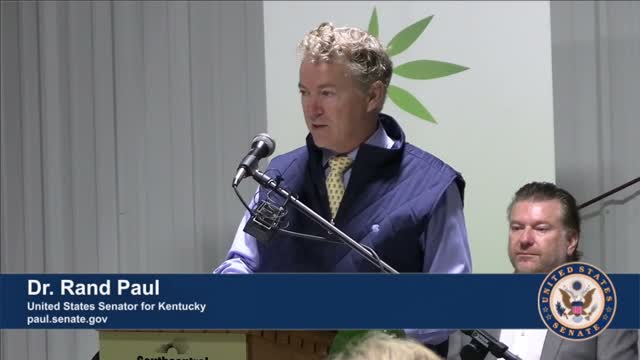 Dr. Rand Paul Visits Aviette Bioprocessing Plant in Franklin, Kentucky
