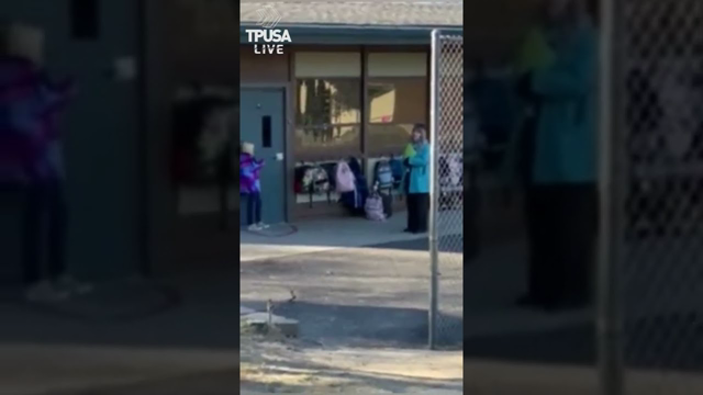 VICE PRINCIPAL LOCKS 9 YR-OLD GIRL OUTSIDE FOR NOT WEARING A MASK