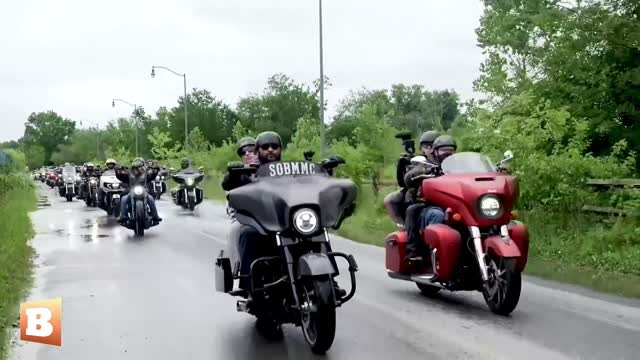 Thousands of "Rolling to Remember" Motorcyclists Ride Across D.C. Ahead of Memorial Day