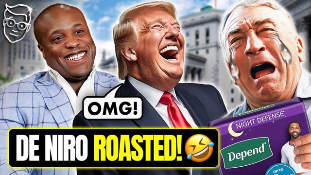 Based Congressman TORCHES Robert De Niro's Anti-Trump Panic-Attack | 'He's a Pathetic Beta!' 😂