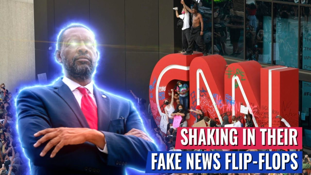 CNN Hack Left Literally Shaking After Vernon Jones Fact-checks Him To His Face - Wow