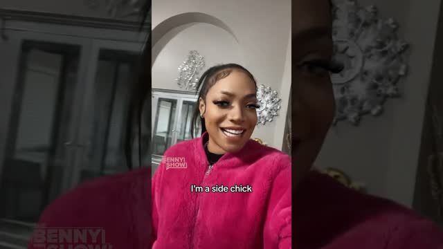 Imagine bragging about being a side chick 🤡