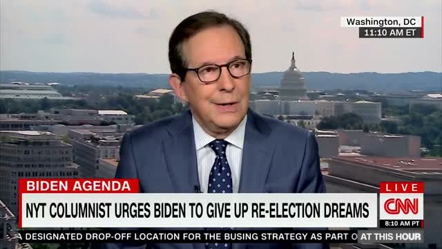 CNN’s Chris Wallace On Biden’s 2024 Polling: “Enjoy Your Retirement”