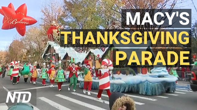 Google Employees’ Anti-Vax Mandate Manifesto; 95th Annual Macy's Thanksgiving Day Parade | NTD