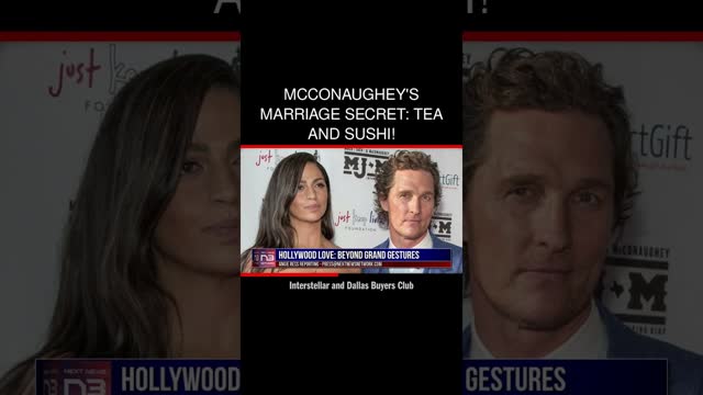Matthew McConaughey reveals marriage secret with Camila Alves: daily rituals over grand gestures