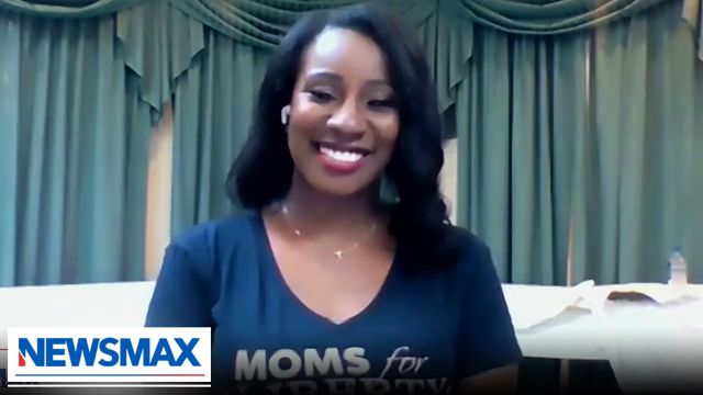 Florida mom who went viral speaking out against CRT speaks to Newsmax