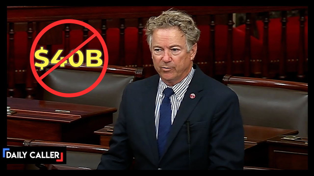 Sen. Rand Paul Hits The Brakes On $40 Billion Ukraine Bill
