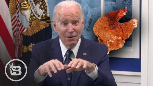 Biden's Brain BREAKS When He Goes Off Script to Talk About Chickens and Inflation