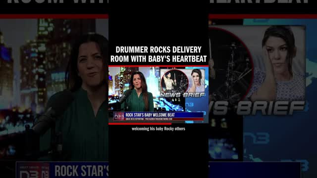 Travis Barker drums to his unborn child's heartbeat in delivery room, sparking debate on unconventio