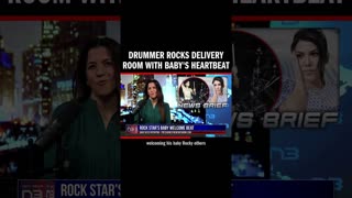 Travis Barker drums to his unborn child's heartbeat in delivery room, sparking debate on unconventio
