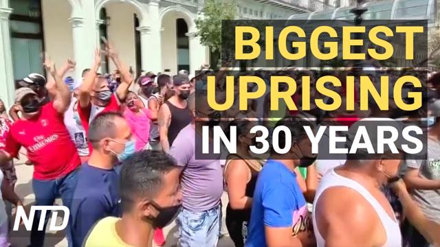 Thousands of Cubans Protest Against Communist Regime; White House to Send Team to Haiti | NTD