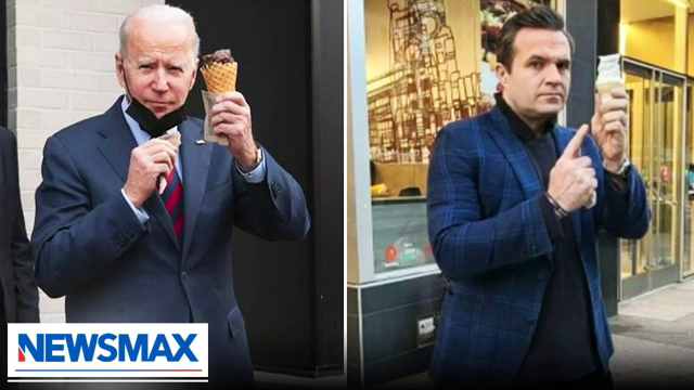 Greg Kelly: Ice cream time for angry "dignity, dammit" Joe Biden | Greg Kelly Reports on Newsmax