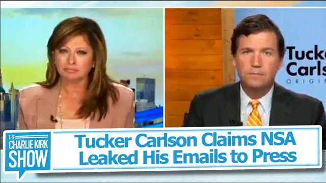 Tucker Carlson Claims NSA Leaked His Emails to Press