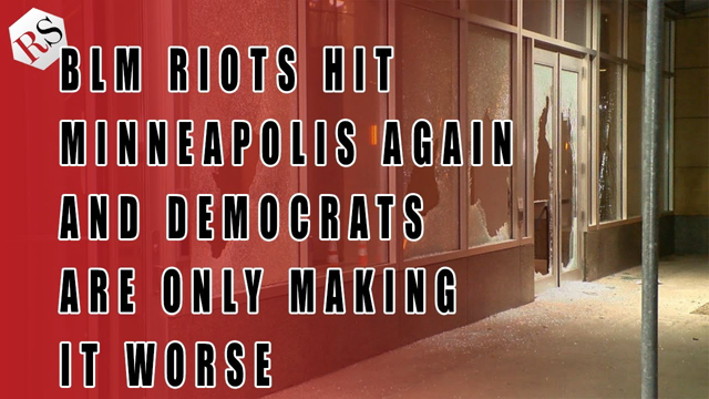 Minnesota's Democrat Governor Fomenting BLM Anger as Riots Hit the City Again