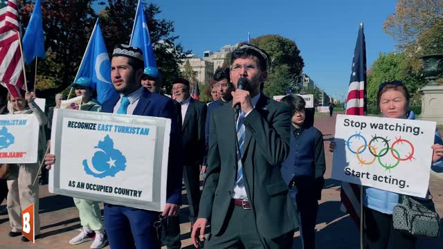 Uyghurs Demand Biden Boycott "Genocide Olympics" in China