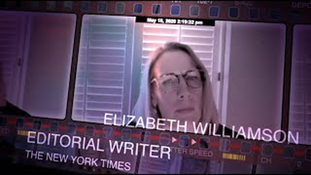 UNSEEN video of NYT’s Editorial Writer Elizabeth Williamson in Defamation Lawsuit with Sarah Palin