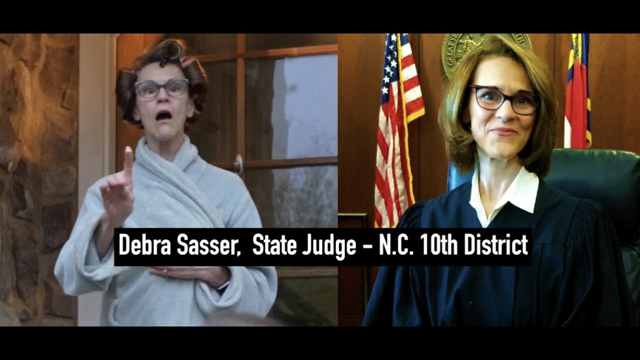 Shirley Teter's Attorney, Jonathan Sasser, avoids questioning from O’Keefe; Wife comes to his rescue