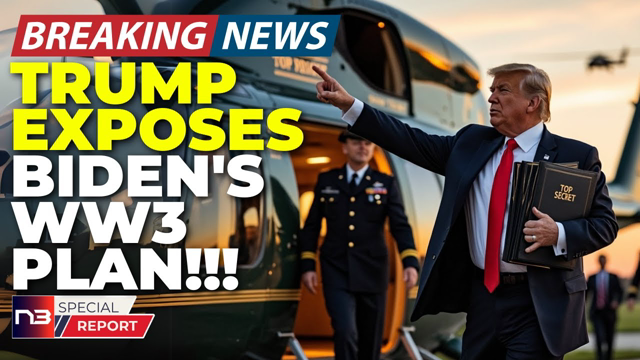 🚨BREAKING: Trump Just Exposed Biden's Insane Plan To Start WWIII Before Jan And Everyone's Terrified