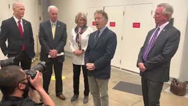 Dr. Rand Paul Speaks with Reporters on Wasteful Spending in China Bill  - May 28, 2021