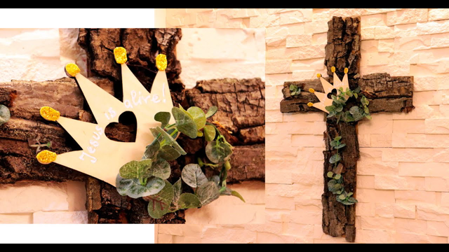 Easter Crafts 2020  / Easter Decor Idea |  Easy Easter Cross DIY