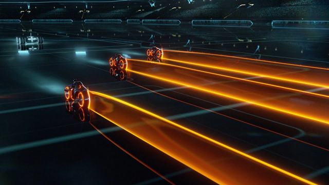 Daft Punk - Fall (DJ DLG Lazor Remix Music Video)(from the movie TRON: Legacy)[Full 1080 HD]